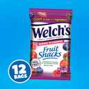 Welch's Fruit Snacks, Berries 'N Cherries, Gluten Free, Sharing Size Bags, Perfect Snacks for Kids and for the Office, 5 oz (Pack of 12), BBD 02/24/27