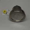 MyHalos Filtered Shower Head for Hard Water Filter - High Pressure, Removes Chlorine - Shower Head Filter for Hard Water Softener Showerhead, Easy Install, For Hair & Skin, Filtering (Brushed Metal)