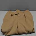 BTFBM Women High Waist Palazzo Pants Spring 2026 Casual Wide Leg Trousers Loose Work Office Business Suit Pant Pockets (Medium, Khaki)