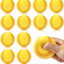 12 Pack Foam Baseballs Softballs Foam Training Ball for Kids Beginners, 9 inch Practice Baseballs Tballs, Safe Throwing, Catching and Batting Practice (Yellow)
