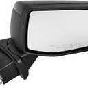 Garage-Pro Passenger Side Power Heated Mirror For Chevrolet Silverado 1500 2019-2023, Passenger Side Mirror Replacement Without Signal Light, Blind Spot Monitor & Memory, Paintable 