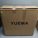 Battery Operated Powered 16 Inch Floor Fan High Velocity Rechargeable Fan Cordless Metal Blade Portable Fan for Camping Travel Patio Tent Indoor Outdoor 360 Degree Manual Tilt 12 Speed