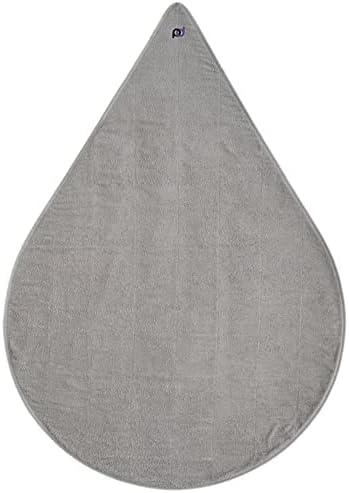 Waterproof Play Mat  Reusable, Quiet & Discreet Blanket for Adults  Washable Leakproof Surface Protector in Light Gray, 57 inch x 40 inch