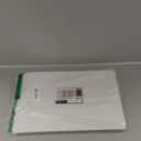 [10 Pack] BESTTEN Decorator Wall Plate, 2 Gang Standard Size Outlet Cover for GFCI and USB Receptacles, H4.53” x W4.57”, Unbreakable Polycarbonate Material, UL Listed, White