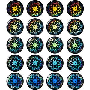 25 Pieces Cell Phone Blocker Protection Neutralizers Stickers for Smart Phones Tablets Laptops Computer WiFi Priner TV Electronic Devices Black