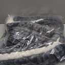 Smiry Couch Cover for Dogs Washable, Non Slip Fuzzy Pet Couch Covers for 3 Cushion Sofa Pet Friendly, Thick Soft Sofa Slipcovers Cushion Protector (Dark Grey, 27.6" x 59")