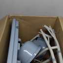 Medline Bariatric Drop-Arm Commode - Heavy Duty Steel Toilet Chair for Disabled and Elderly, 1,000 lb. Weight Capacity, Gray