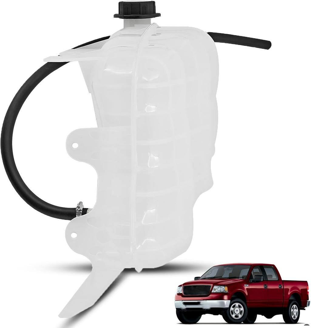 4C4Z8B379A Coolant Reservoir Tank w/Cap fits for Ford F-650 F-750 2004-2007