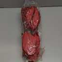 8 Pcs Large Christmas Flower Magnolia Flowers Christmas Tree Decoration Artificial Poinsettia Stems Velvet Xmas Ornaments for Xmas Tree Table Decor (Burgundy,16 Inch)