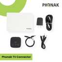 Phonak TV Connector for Hearing Aids Wireless Bluetooth Audio Streaming Device for Clear TV Sound, Compatible with Phonak Marvel, Paradise, Lumity, Life, Infinio & Unitron Hearing Aids