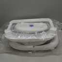 Baby Bathtub, Collapsible Newborn Bathtub for Infant to Toddler 0-24 Months with Soft Cushion and Thermometer,Portable Travel Newborn Tub with No-Slip Feet, Baby Shower Gifts,Grey