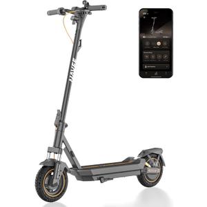 NAVEE GT3/ST3 Series Electric Scooter, 20/25 MPH Top Speed, 47/38/30 Miles Max Range, 1000W/1350W Motor with Dual Suspension, 10" Tires All Terrain, Heavy Duty, Foldable for Adults Teens (UL2272)