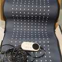 Red Light Therapy Mat for Full Body, Foldable 340 LEDs Near Infrared Light Therapy Pad, 660nm& 850nm 2in1 LEDs Light Blanket, High end Leather, 5 Power Levels UP to 65W, 29.6'x14''