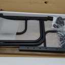 Laptop Desk Adjustable Desk Small Standing Desk Home Office Desks for Small Spaces Portable Desks Table for Bedrooms,Mobile Rolling Computer Work Desks on Wheels (Rustic)