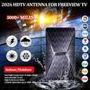 HD Digital Antenna with Amplified Signal Booster Supports