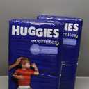 Huggies Size 6 Overnites Baby Diapers: Overnight Diapers, Size 6 (35+ lbs), 84 Ct (2 Packs of 42), Packaging May Vary
