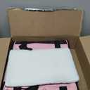 Cat Carrying Case - Pet Carrier Airline Approved, Protable and Breathable Pet Travel Carrier Removable Fleece Pad, Collapsible Cat Carrier Dog Carrier for Medium Cats Small Cats Dogs (Small, Pink)