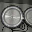 AIKVSXER 2 Pack UFO LED High Bay Light, 150W 30000LM LED Shop Lights, Commercial High Bay Lighting with Plug & Hanging Hook, Round UFO Lights IP65 Warehouse Garage Workshop Lighting