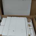 Signature Design by Ashley Onita Contemporary 2 Drawer Nightstand, 21.75" Tall, White