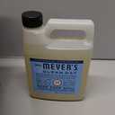 MRS. MEYER'S CLEAN DAY Liquid Fabric Softener, Infused with Essential Oils, Paraben Free, Basil, 32 oz - Pack of 6 (192 Loads)
