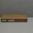 Vintage White Curtain Rod for Windows 66 to 120 inch, 1-inch Heavy-Duty Adjustable Curtain Rod with Decorative Pinecone finials for Farmhouse Living room, Bedroom, Dining room