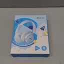 IClever BTH22 Kids Bluetooth Headphones, 60H Play Time, 74/85 dBA Safe Volume, Bluetooth 5.4, USB C, Over Ear Kids Headphones Wireless with Mic AUX Cord for iPad/Tablet/Travel, Blossom Pink