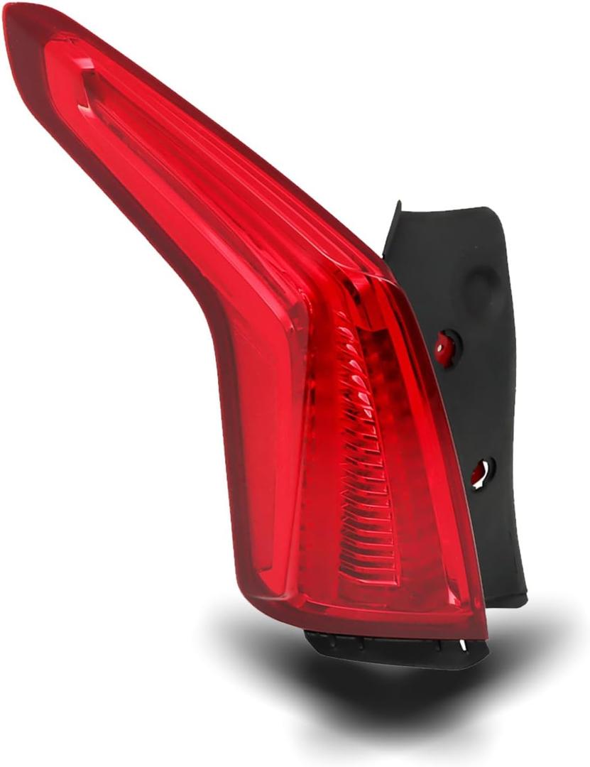 Labwork Driver Side Tail Light Replacement for XT5 2017-2019 Red Lens Rear Tail Light Brake Lamp Assembly LH Left Side GM2804125