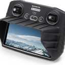 DJI Mini 3 Sun Hood - Silicone Protective Case Cover Sleeve Sunshade for Mini 3/Mavic 3 Series RC Remote Controller Accessories (Black)