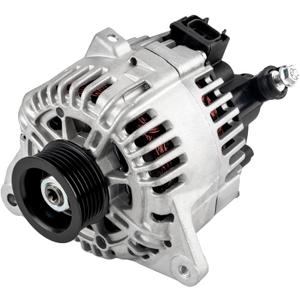 KAC Alternator High Output 120Amp for Tucson/Sportag-e 2005-2009 2.7L Santa Fe/Optima 2005 2006 2.7L Sonata 2005 2.7L Tiburon 2005-2008 2.7L Replace 11188N, 111888, 1118890225542, 3730037800, 2655524
