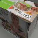 NutriChef Food Dehydrator Machine | Dehydrate Beef Jerky, Meats, Mushrooms, Fruits & Vegetables | Great For At Home Use | Uses High-Heat Circulation for Even Dehydration | 5 Easy to Clean Trays. (Milky)