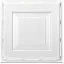 4-Way Ceiling Air Diverter 24" x 24" for 2' x 2' Drop Ceiling Vents | Tool-Free Ceiling Vent Deflector Directs Air in Four Directions, Ideal for Office, Classroom, School, and Commercial Space