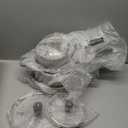 Meythway Stainless Steel Pots and Pans Set Non Toxic, 6PCs Kitchen Cookware Sets with Stay-Cool Handles, Non-Stick, Dishwasher Safe&Compatible with All Stovetops (Gas,Electric&Induction)