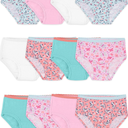 Fruit of the Loom Toddler Girls' Toddler Girls' Tag-free Cotton Underwear 4-5T