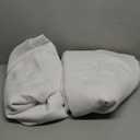 NICETOWN White 100% Blackout Curtains for Windows, Super Heavy-Duty Black Lined Total Darkness Drapes for Bedroom, Privacy Assured Window Treatment for Patio (Pack of 2, 52 inches W x 108 inches L)