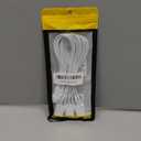 EZDIY-FAB GPU Power Sleeved Cable Extension, 16pin(12+4) 12VHPWR PCIe 5.0 Connector Male to 3X PCIE 8 PIN for RTX4070ti/ 4080/ 3090Ti, with Pre-Installed Cable Combs-16AWG/Pure White