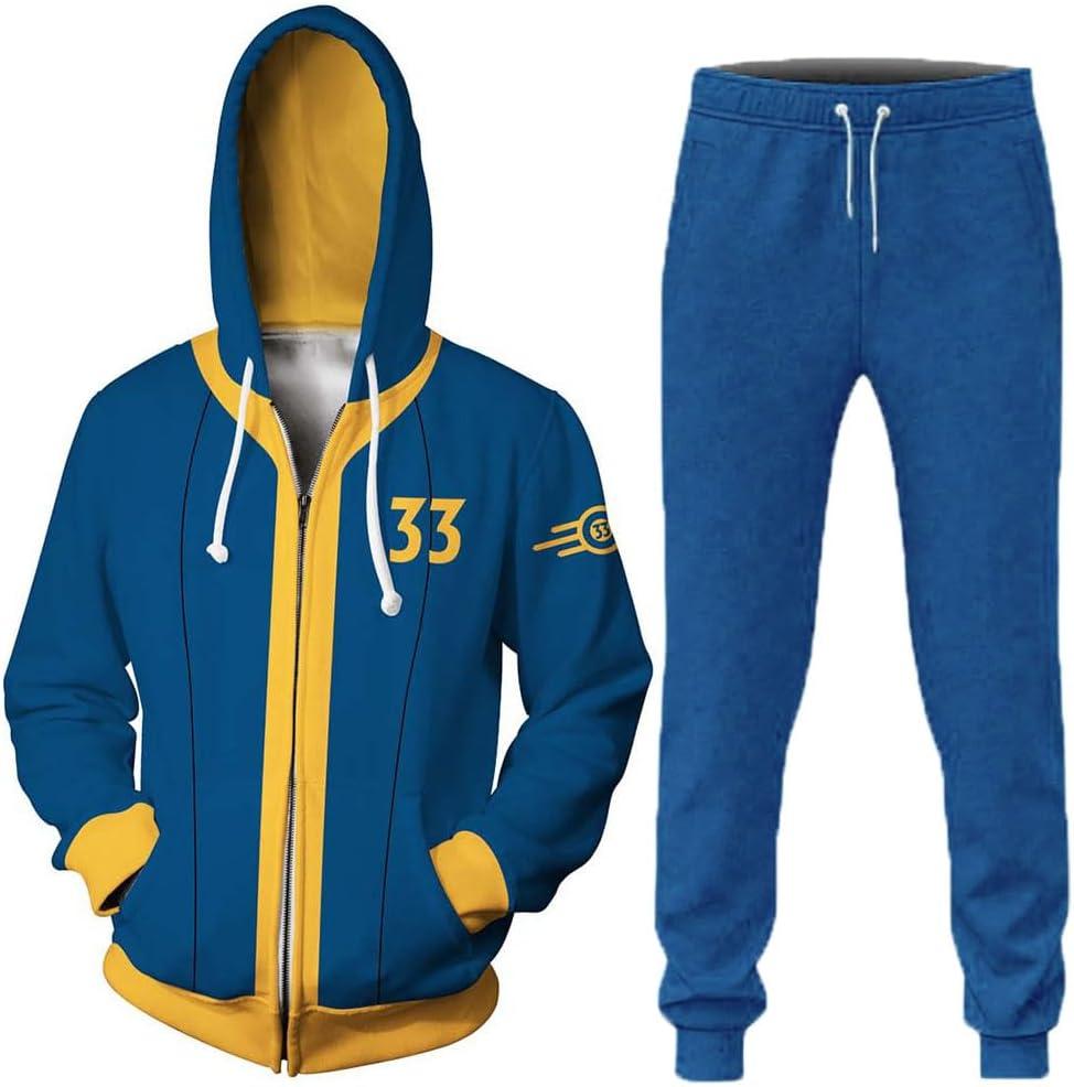 Lucy 33 Pullover Sweatshirt Lucy Zip-up Hoodie Shirt with Pants (Medium)