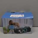 DreamSky AM FM Portable Radio Plug in Wall or Battery Operated for Home & Outdoor, Strong Reception, Large Dial Easy to Use, Transistor Antenna, Headphone Jack, Small Gifts for Seniors Elderly (Green)