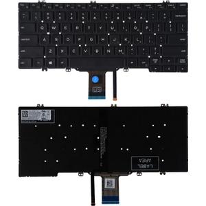 Replacement Keyboard Compatible with Dell Latitude E7300 E5300 5300 7300 with Backlit No Frame