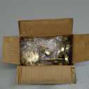 COMNICO 12Pcs Premium Table Number Holders Gold Table Place Card Holders with Weighted Base Stand and Clip Small Tables Card Holder Pictures Photo Holder for Centerpieces, Christmas, Wedding Party