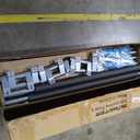 Universal Trampoline Replacement Enclosure Poles with Clamp and Hardware Fits 6 Straight Poles Trampoline