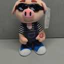 Pig Stuffed Animal, Waving Singing Dancing Pig Plush Interactive Toys, Fun Animation Baby Stuffed Animals Electronic pet Pig Toys Kids Gifts