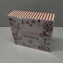 Lanpn 6 Pcs 2025 Baby's First Christmas Ornament 4" 5.5", 1st Xmas Tree Ornaments Gift Set for Baby Boy Girl, Christmas Newborn New Bebe Keepsake, Personalised Name Holiday Hanging Decor, Beige