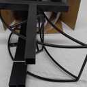 TomCare Garden Hose Holder Detachable Metal Water Hose Holder Hose Hanger Heavy Duty Hose Holder Free Standing Garden Hose Storage Hose Stand for Outside Yard, Black