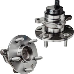 Detroit Axle - 2 Front Wheel Bearing Hubs for RWD Lexus GS300 GS350 GS430 GS450h GS460 IS250 IS350 Replacement Wheel Bearing Hubs Assembly Set, Pair Hubs