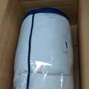 Serta Down Illusion Lightweight Hypoallergenic Down Alternative Comforter with Corner Loops, Full/Queen, White