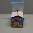 Soft Barn Baby Toys 6-12 Months with Stuffed Farm Animals, Rattle Squeaky Crinkle Sound & Mirror, Montessori Sensory Plush Infant Toy for 6 7 8 9 10 11 Month, 1 Year Old Baby Boy Girl Birthday Gifts