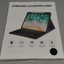 BLUTLOTUS Keyboard case for iPad 5th/6th Generation 2017/2018, 9.7 Inch iPad Air 2 Case, Removable Wireless Backlit Detachable Keyboard, Folio Smart Cover(Black)