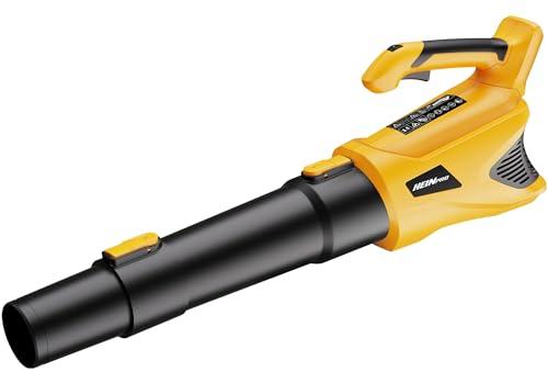 Cordless Leaf Blower Compatible with Dewalt 20V Max Battery, 500CFM/150MPH Electric Leaf Blower Cordless, 5 Speed Modes, Battery Powered Blowers for Lawn Care, Yard (Tool Only)