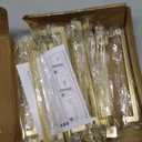 HOME EDIT 30 Pack 7 Inch Brushed Gold Cabinet Handles Solid Zinc Alloy Pulls for Kitchen Cupboard & Drawer Hardware