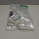 2-Pack Christmas Decorations Lights Outdoor, Total 384LED Meteor Shower Lights with Timer, 30cm 16 Tubes Indoor Outdoor Snow Cascading String Light for Xmas Tree Roof Party Garden Decor (Warm White)